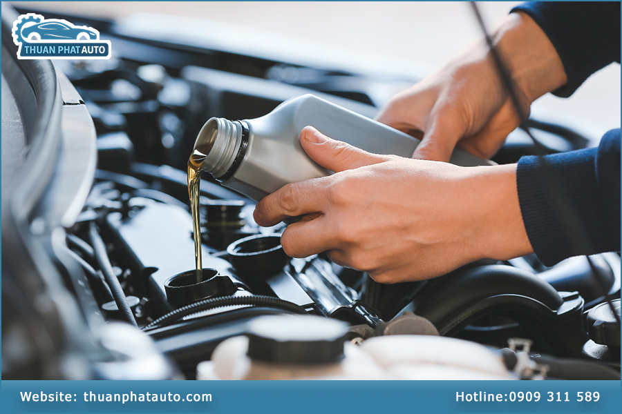 Dịch vụ bảo dưỡng ô tô cấp 40,000 km tại Thuận Phát Auto