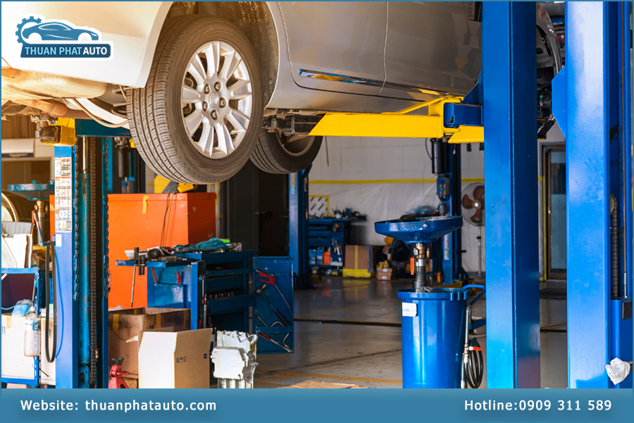 Dịch vụ chăm sóc ô tô tại Thuận Phát Auto