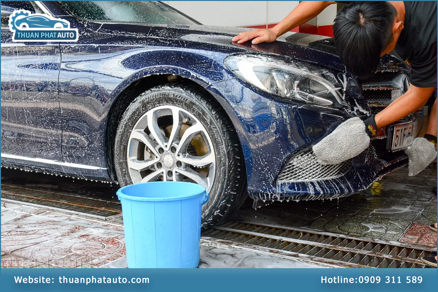 Lợi ích khi rửa xe ô tô