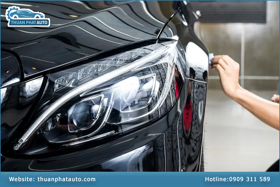 Quy trình phủ ceramic ô tô tại Thuận Phát Auto